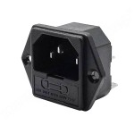 Роз'єм живлення IEC320 C14 AC-03